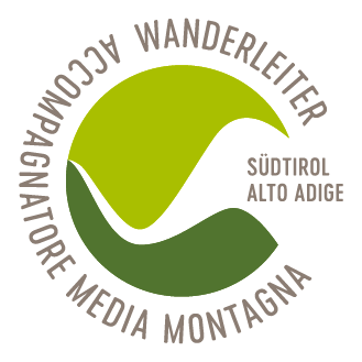 Logo Südtiroler Wanderleiter, Accompagnatore media montagna, Südtirol Alto Adige